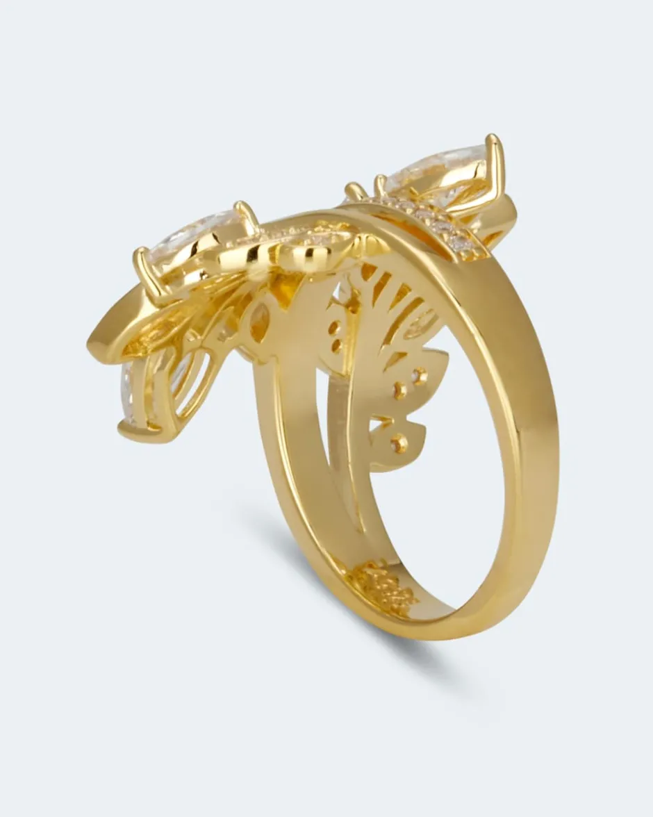 New Ring mit Zirkonia Ringe