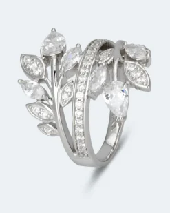 New Ring mit Zirkonia Ringe