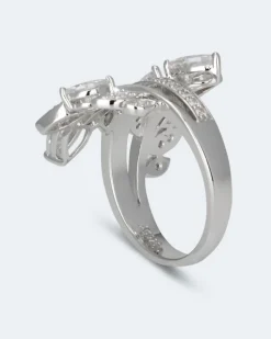 New Ring mit Zirkonia Ringe