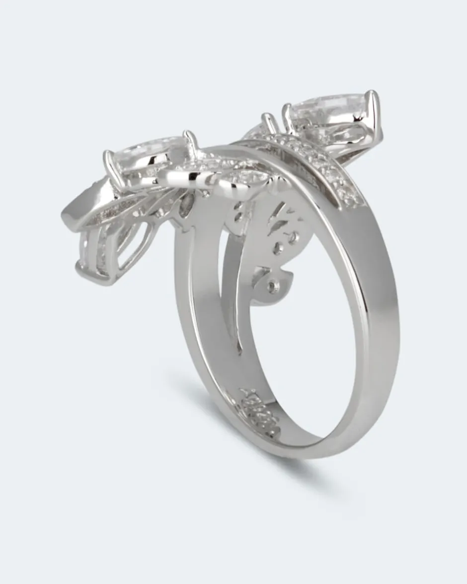 New Ring mit Zirkonia Ringe