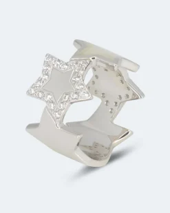 Online Ring mit Zirkonia & Perlmutt Ringe