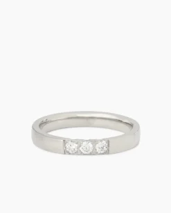 Sale Ring mit Zirkonia, 3er Set Ringe