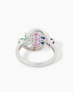 Discount Ring Multi Edelstein Ringe