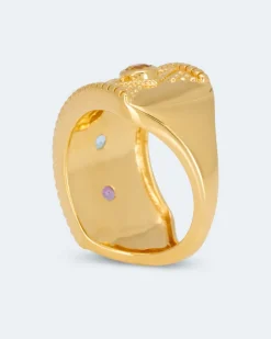 Outlet Ring Multi-Edelstein Ringe