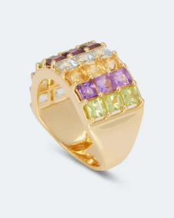Sale Ring Multi-Edelstein Ringe