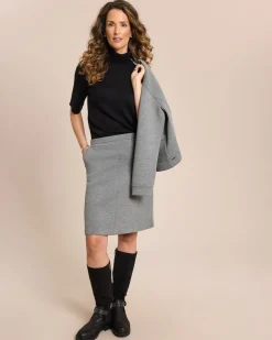 Online Rollkragenpullover kurzarm Strickware