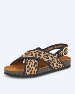 Best Sandale mit gekreuzten Riemen Schuhe