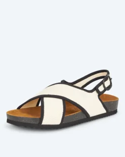 Best Sandale mit gekreuzten Riemen Schuhe