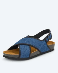 Best Sandale mit gekreuzten Riemen Schuhe