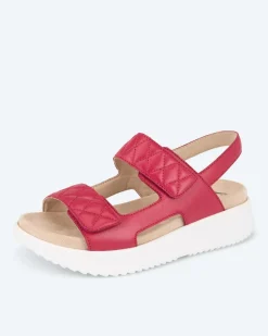 Sandale mit Klettriegeln Schuhe