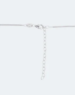 Schlangenkette mit Brillant 0,02 ct Halsketten & Colliers