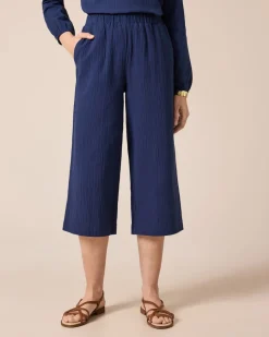 Discount 7/8-Schlupfhose aus Musselin Hosen