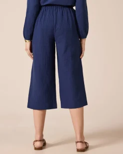 Discount 7/8-Schlupfhose aus Musselin Hosen