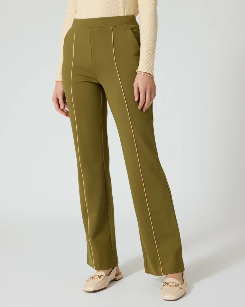 Discount Schlupfhose im Flared Style Hosen