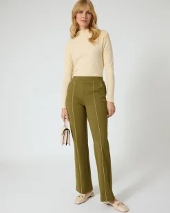 Discount Schlupfhose im Flared Style Hosen