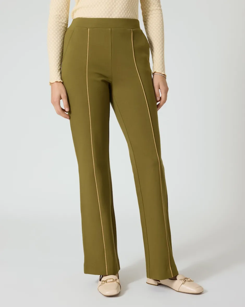 Discount Schlupfhose im Flared Style Hosen