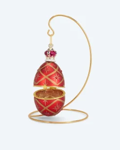 Schmuck-Ei mit Halterung Dekoration