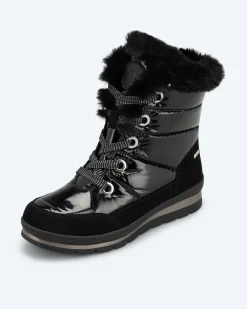 Best Schnürboot mit Fell Schuhe