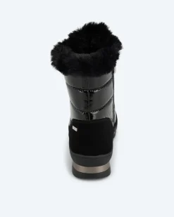 Best Schnürboot mit Fell Schuhe