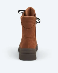 Schnürstiefel mit Zipper Schuhe