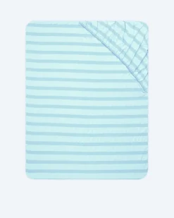 Clearance Seersucker Spannbettlaken "Sia" Heimtextilien