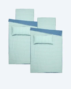 Online Seersucker Wendebettwäsche