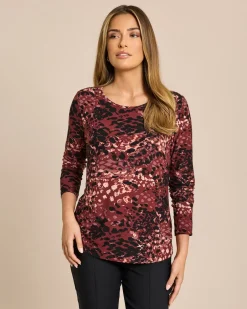 Clearance Shirt bedruckt gepeached Shirts & Tops