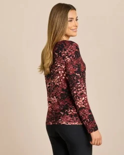 Clearance Shirt bedruckt gepeached Shirts & Tops