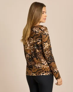 Clearance Shirt bedruckt gepeached Shirts & Tops