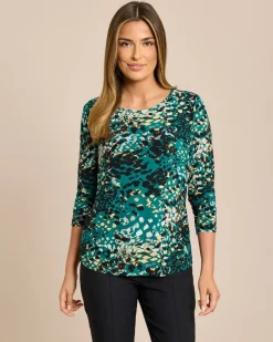 Clearance Shirt bedruckt gepeached Shirts & Tops