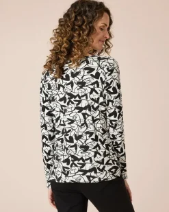 New Shirt Druck Heart Rundhals Shirts & Tops