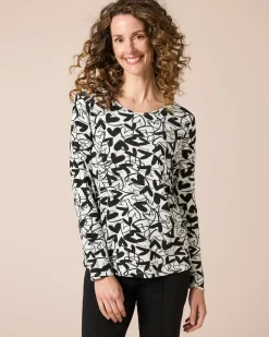 New Shirt Druck Heart Rundhals Shirts & Tops