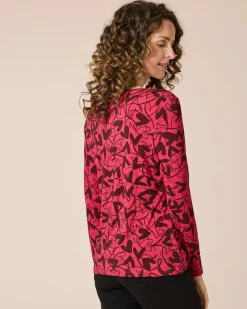 New Shirt Druck Heart Rundhals Shirts & Tops