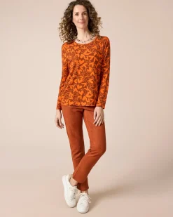 New Shirt Druck Heart Rundhals Shirts & Tops