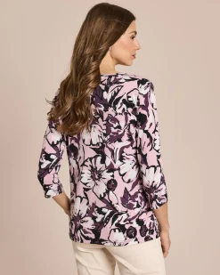 Shirt großen Blüten Druck Shirts & Tops