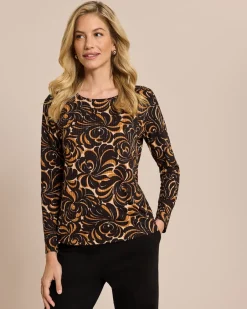 Outlet Shirt in breiter Rippen-Struktur Shirts & Tops