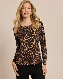 Outlet Shirt in breiter Rippen-Struktur Shirts & Tops