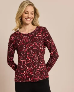 Outlet Shirt in breiter Rippen-Struktur Shirts & Tops