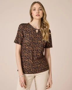 Best Shirt mit Animal-Print Shirts & Tops