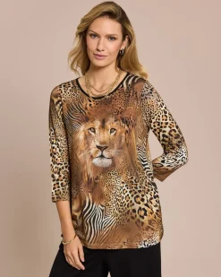 Sale Shirt mit Animaprint Shirts & Tops
