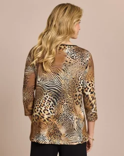 Sale Shirt mit Animaprint Shirts & Tops