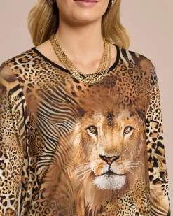 Sale Shirt mit Animaprint Shirts & Tops