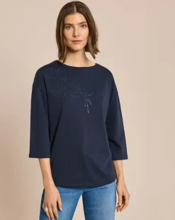 Shirt mit Applikation Shirts & Tops