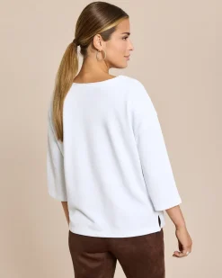 Best Shirt mit Applikation am Ausschnitt Shirts & Tops