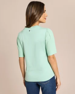 Clearance Shirt mit Ausschnittdetail Shirts & Tops