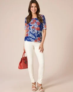 Discount Shirt mit bedruckter Spitze Shirts & Tops