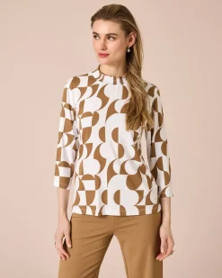 Online Shirt mit Bicolor-Druck Shirts & Tops