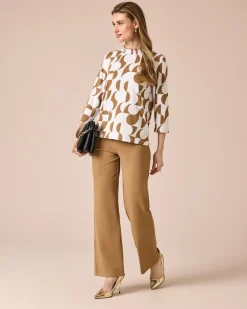 Online Shirt mit Bicolor-Druck Shirts & Tops