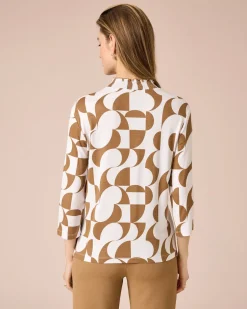 Online Shirt mit Bicolor-Druck Shirts & Tops