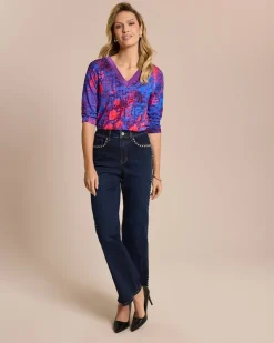 Shirt mit Blende Shirts & Tops